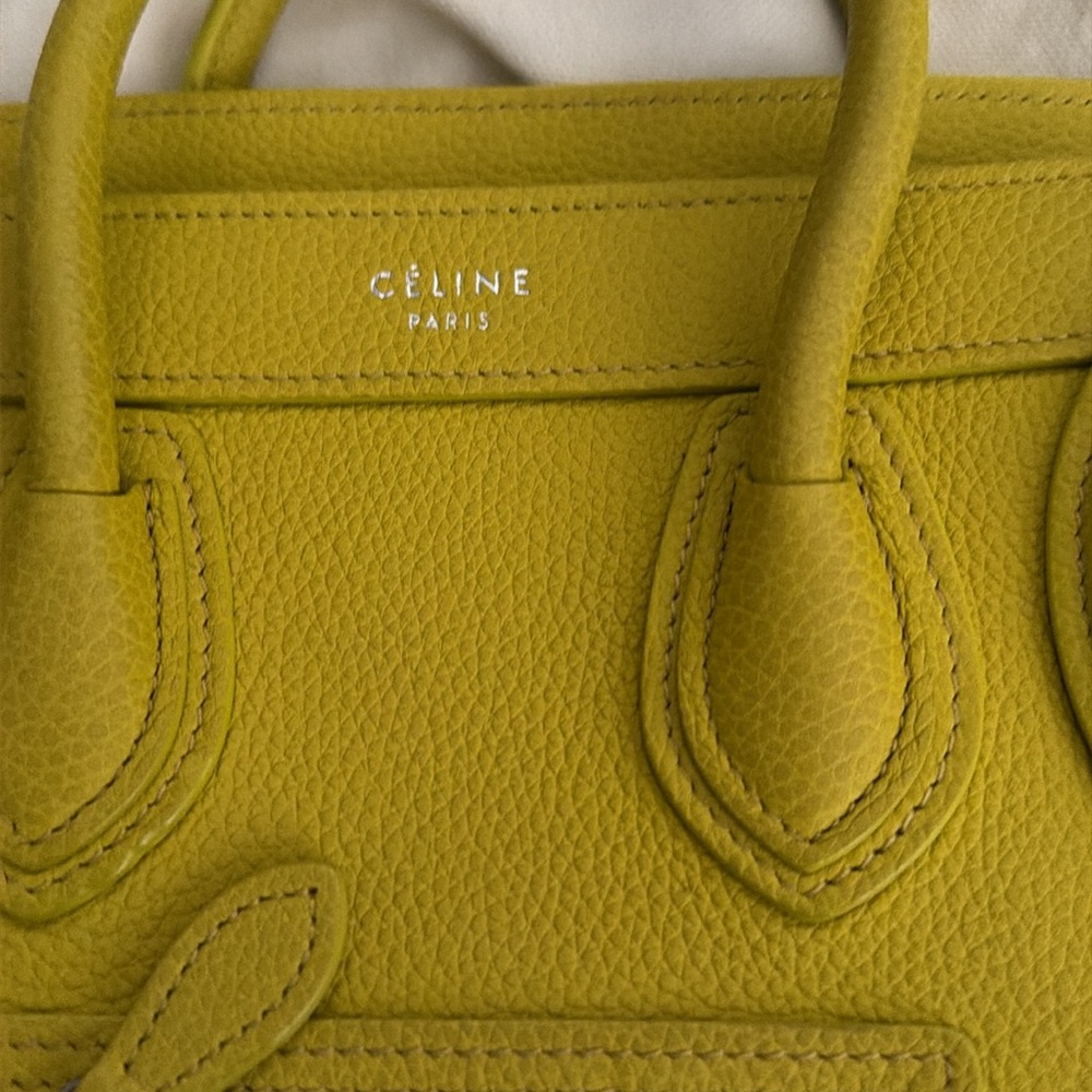 CÉLINE Calfskin Nano Luggage